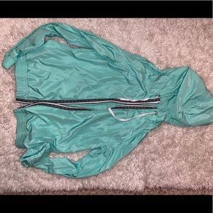 ZINE (Zumiez) light tealish windbreaker